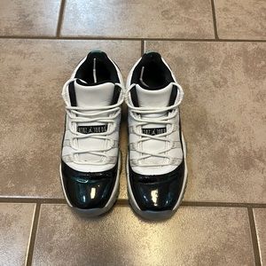 Jordan's 11 Retro Low Emerald